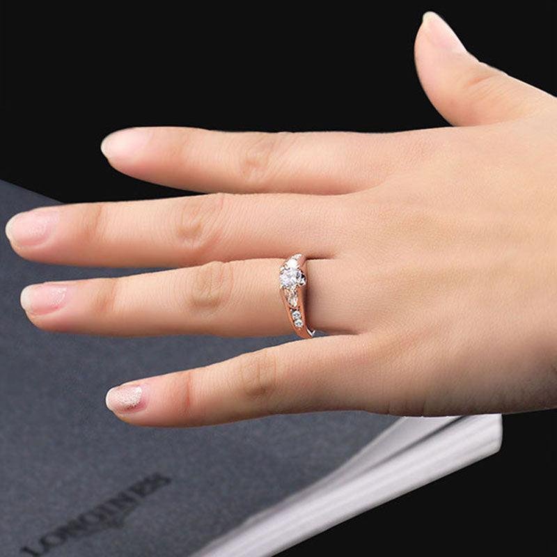 Rose Gold Color Copper Polish Rings for Women – Antique Fashion Accessories – Best Wedding Brand Jewelry - Personalized Jewel