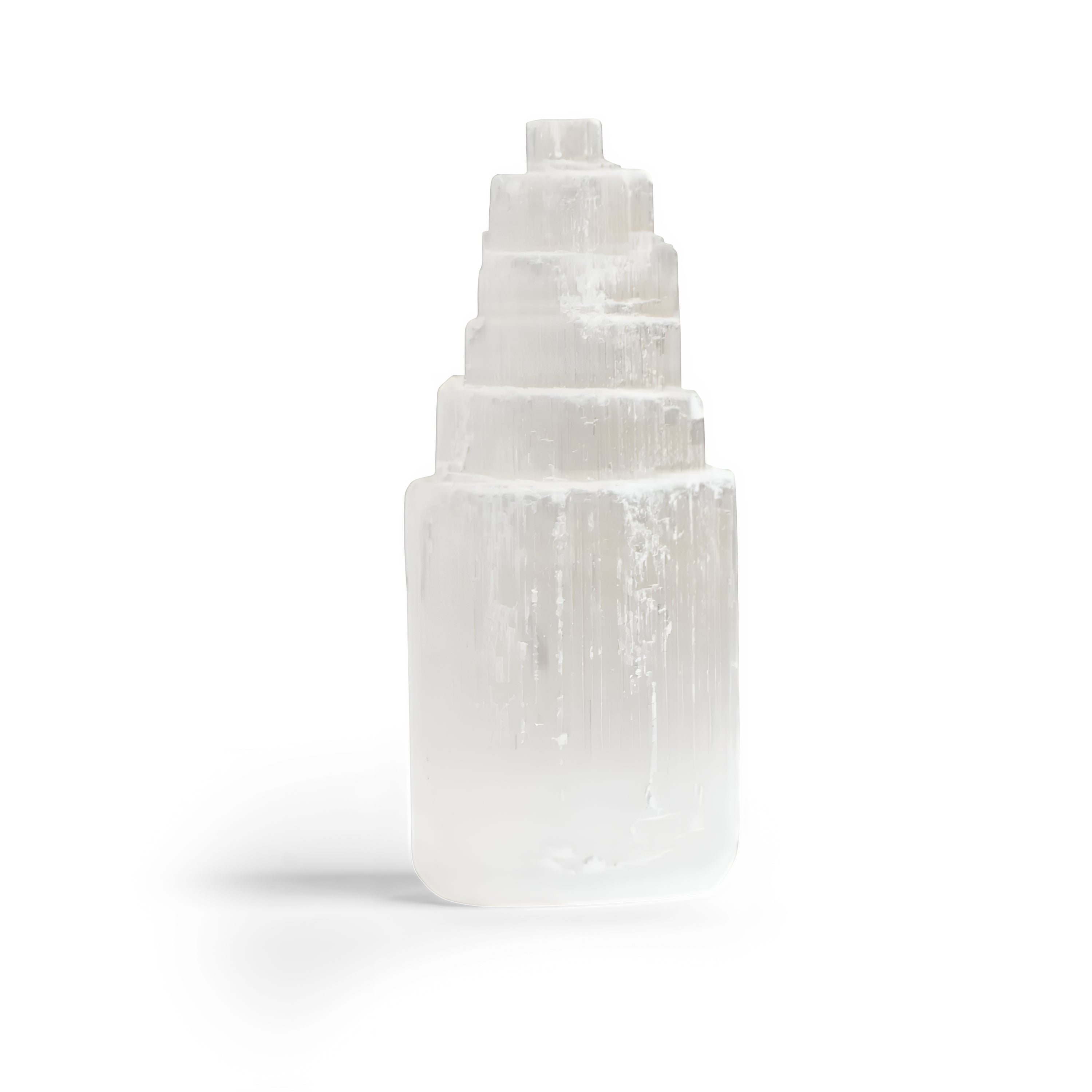 Natural Energy Cleansing Selenite Crystal Tower-Personalized Jewels