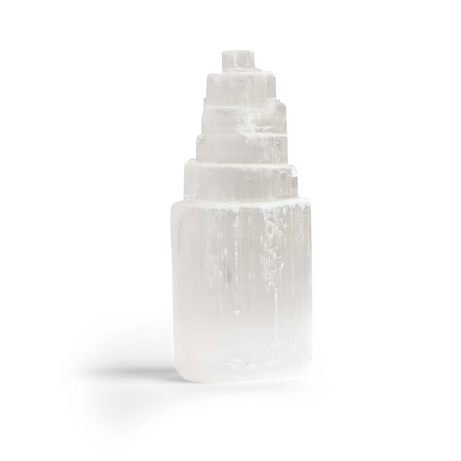 Natural Energy Cleansing Selenite Crystal Tower-Personalized Jewels