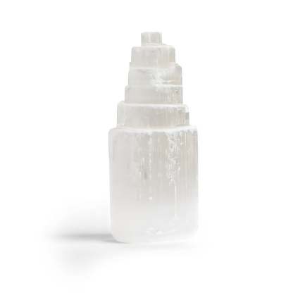 Natural Energy Cleansing Selenite Crystal Tower-Personalized Jewels