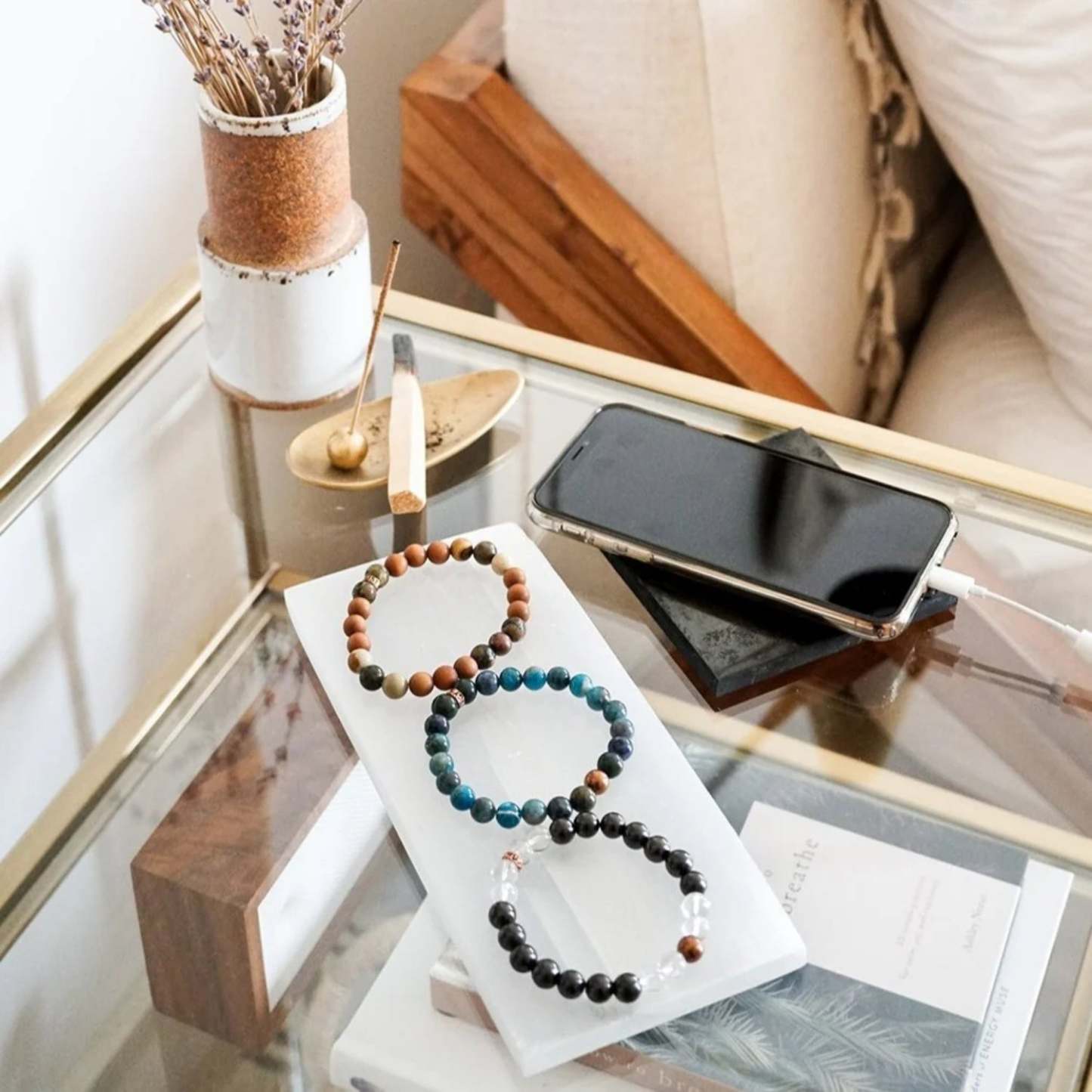 Versatile Shungite Made Plate-Personalized Jewels