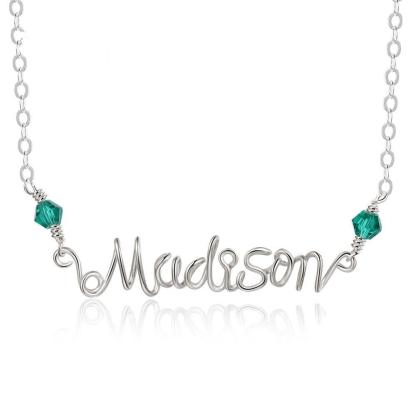 Silver Necklace for Women Trendy Fashion Jewellery for Women - Personalized Jewel