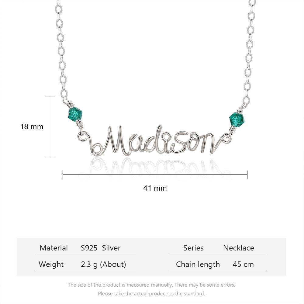 Silver Necklace for Women Trendy Fashion Jewellery for Women - Personalized Jewel
