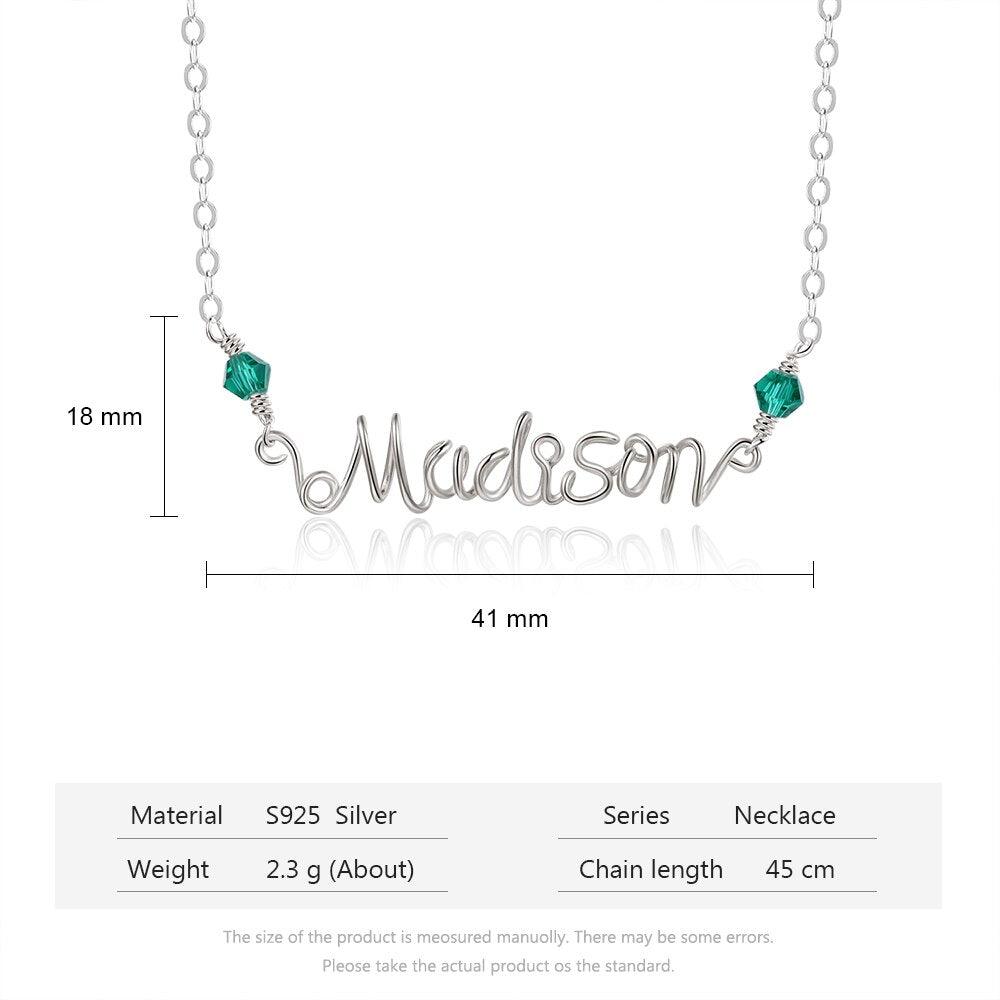 Silver Necklace for Women Trendy Fashion Jewellery for Women - Personalized Jewel