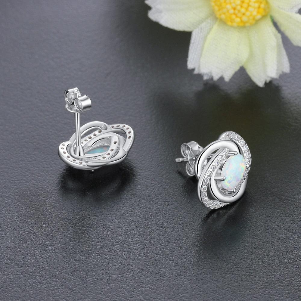 Spiral Pattern Ear Stud Women Ear Jewelry - Personalized Jewel