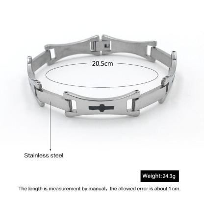Stainless Steel Bracelet For Men - Bangle Bracelet For Men - Trendy Accessories For Men - Special Gift For Men - Party Bracelet For Males - Personalized Jewel
