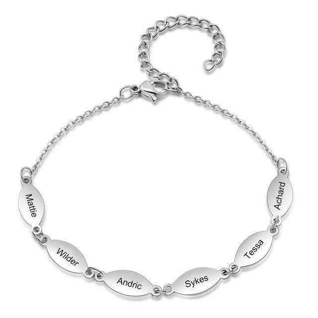 Stainless Steel Bracelet Personalized Bracelet for Women - Personalized Jewel