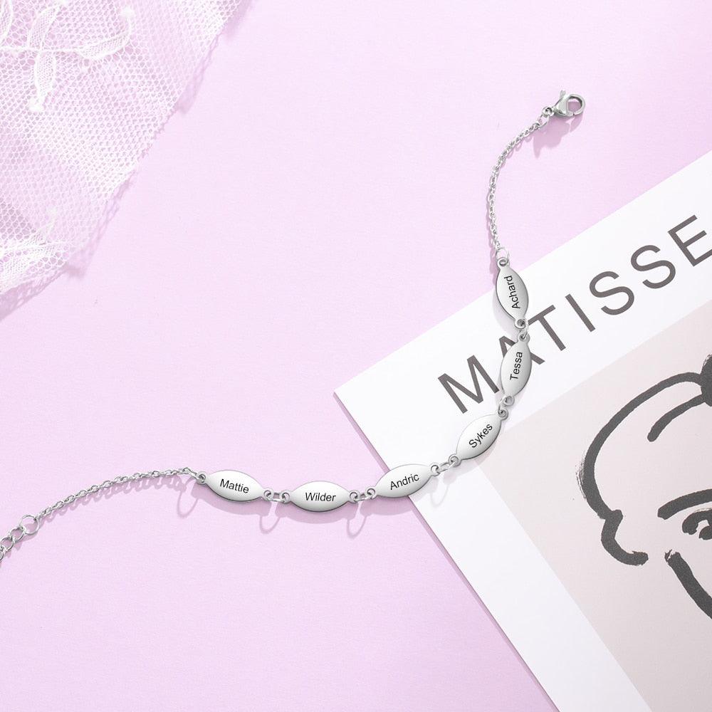 Stainless Steel Bracelet Personalized Bracelet for Women - Personalized Jewel