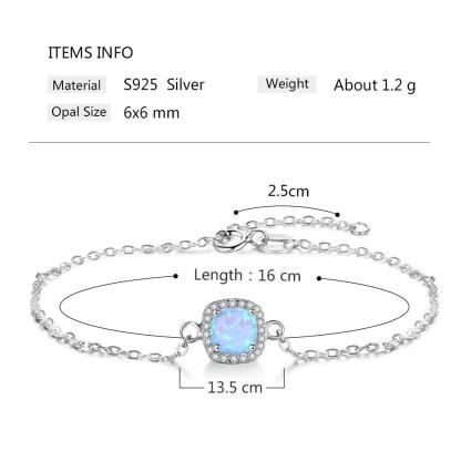Sterling Silver Elegant Bracelet for Women Fashionable Accessory for Women - Personalized Jewel
