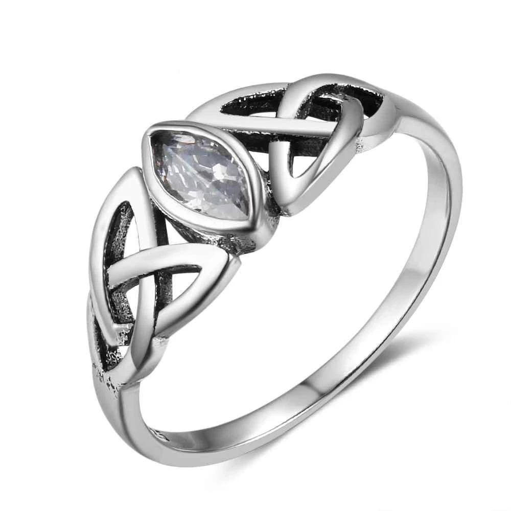 Sterling Silver Flowers Pattern Ring - Personalized Jewel