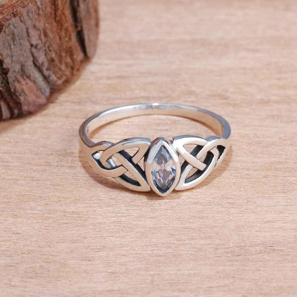 Sterling Silver Flowers Pattern Ring-Personalized Jewels