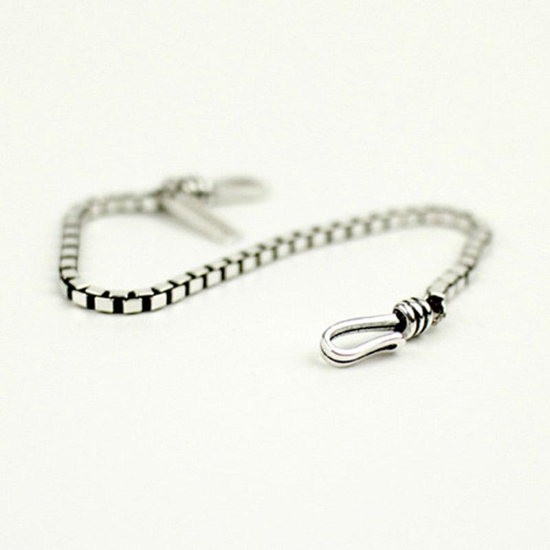 Sterling Silver Jewelry Bracelets For Fashionable Women 18.5cm Classic Elegant Bracelets & Bangles - Personalized Jewel