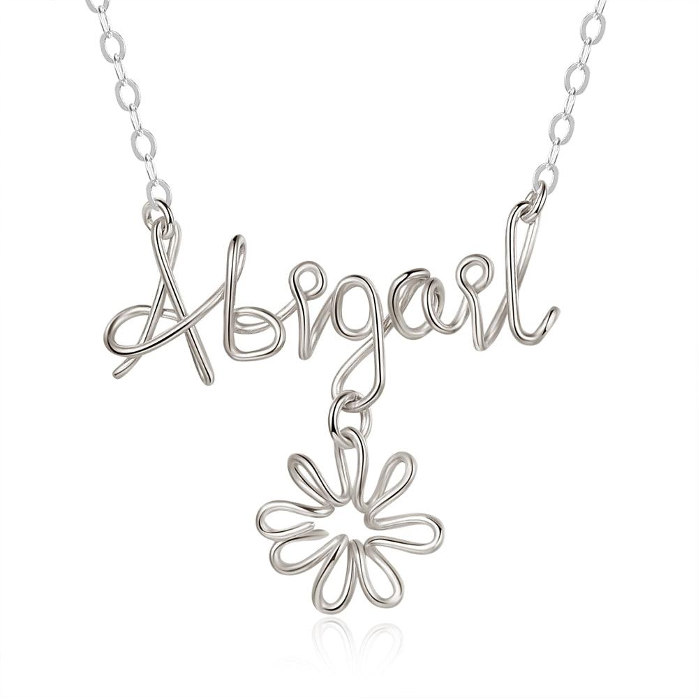 Sterling Silver Necklace for Women Accessories for Women - Personalized Jewel