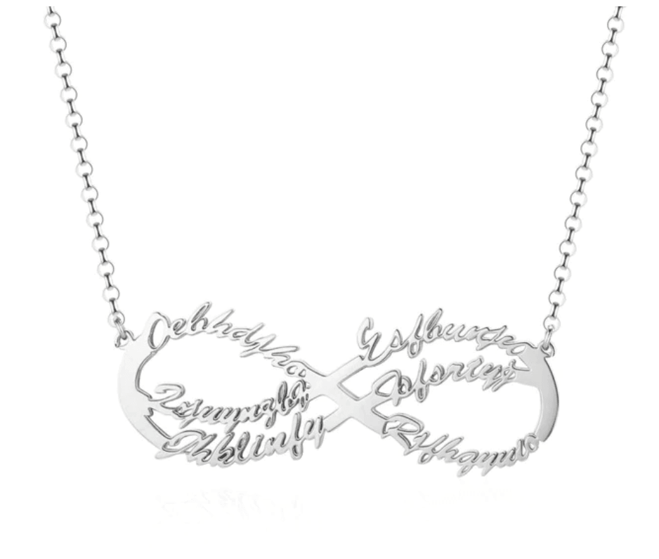 Sterling Silver Personalized Necklace for Women-Personalized Jewels