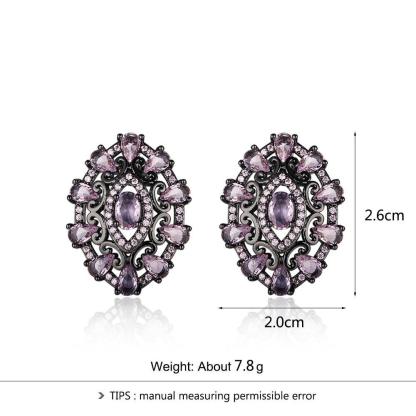 Sterling Silver Stud Earrings - Stud Earrings For Women - Fashion Wedding Jewelry - Jewelry Gift For Women - Personalized Jewel