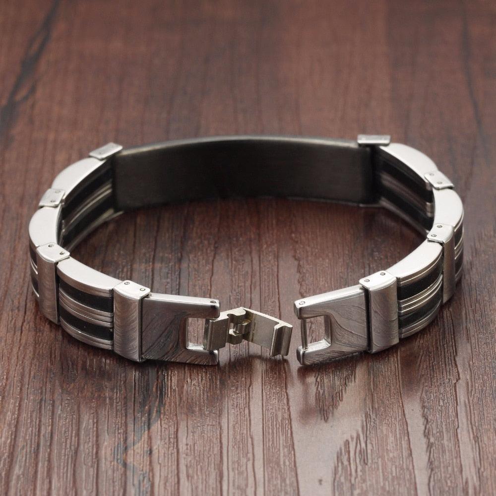 Titanium Steel Bracelet for Men - Personalized Bracelets for Men - Customizing Bracelet for Men - Personalized Jewel