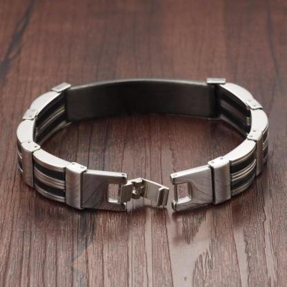 Titanium Steel Bracelet for Men - Personalized Bracelets for Men - Customizing Bracelet for Men - Personalized Jewel