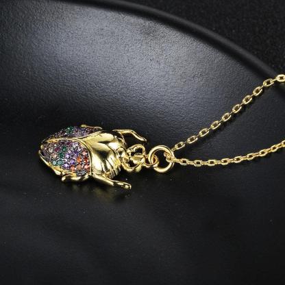 Trendy Colorful Insect Animal Necklace - Animal Pendants & Necklace Jewelry - Colorful Jewelry for Women - Insect Jewelry for Women - Accessories for Women - Personalized Jewel