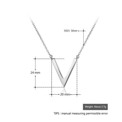 Unisex 925 Sterling Silver Infinity Necklace With Trendy Pendant - Personalized Jewel