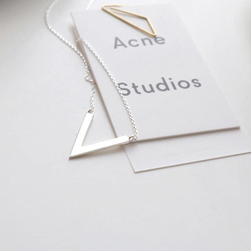 Unisex 925 Sterling Silver Infinity Necklace With Trendy Pendant - Personalized Jewel