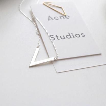 Unisex 925 Sterling Silver Infinity Necklace With Trendy Pendant - Personalized Jewel
