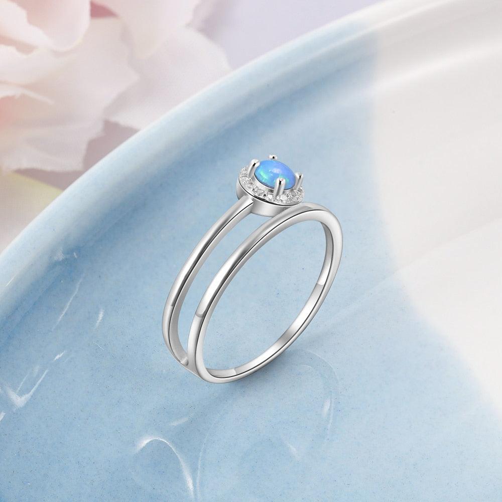 Unisex Personalized Double Top Rings Suitable for Friends & Family - Personalized Jewel