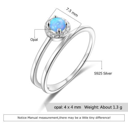Unisex Personalized Double Top Rings Suitable for Friends & Family - Personalized Jewel