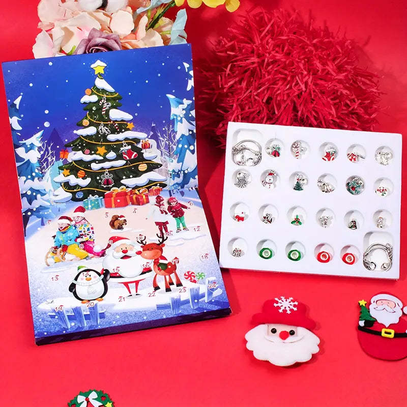 Christmas Charm Bracelet Advent Calendar Kit-Personalized Jewels