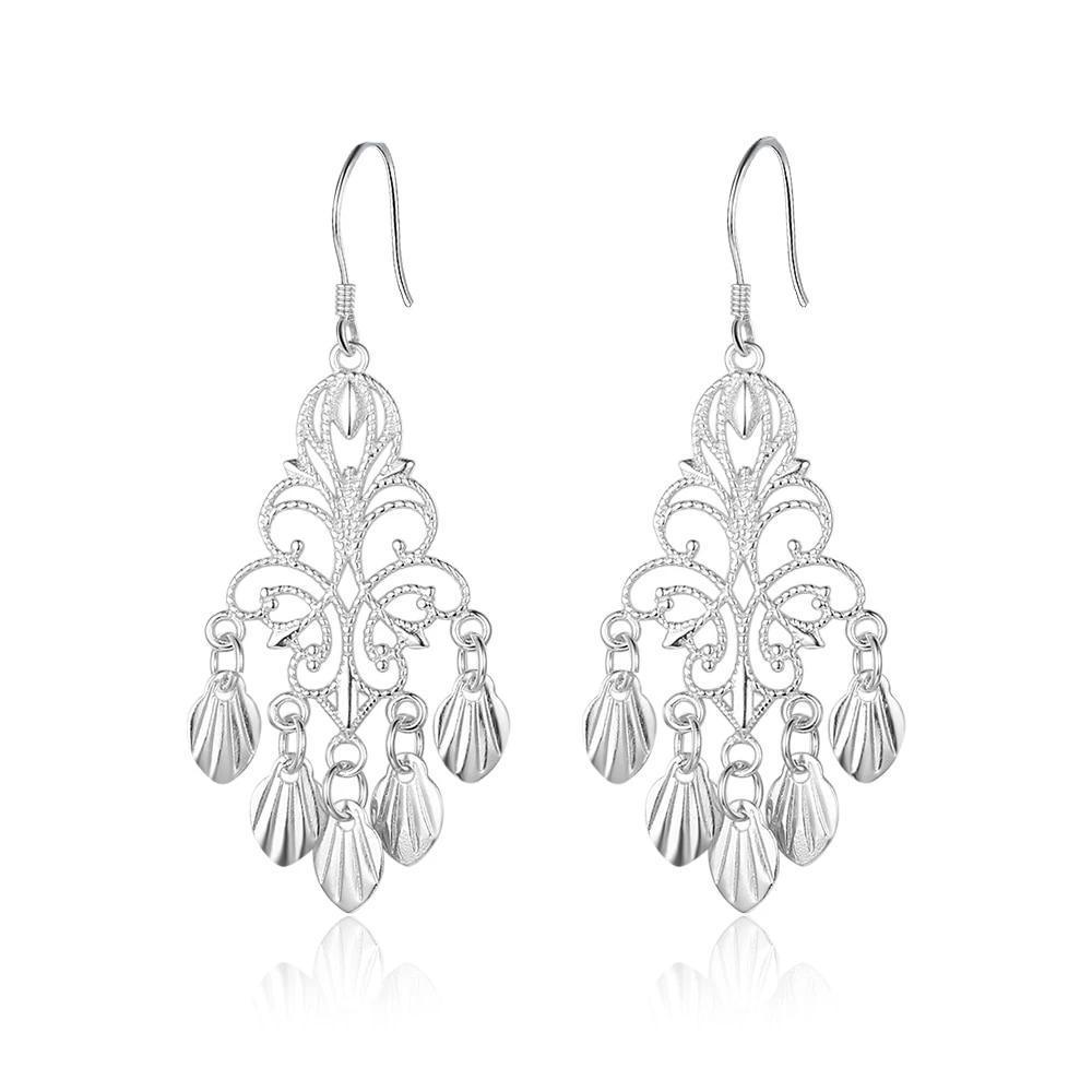 Women’s 925 Sterling Silver Chandelier Drop Earrings, Party Jewelry Gift for Her - Personalized Jewel