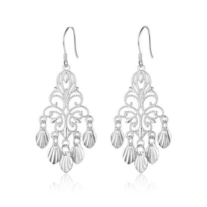 Women’s 925 Sterling Silver Chandelier Drop Earrings, Party Jewelry Gift for Her - Personalized Jewel