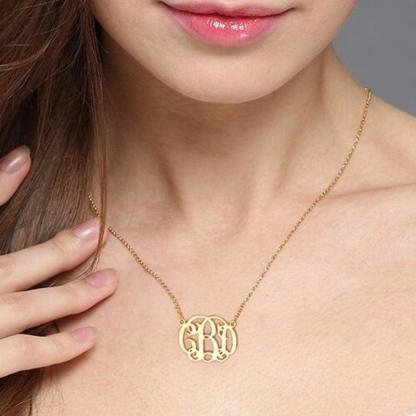Women’s 925 Sterling Silver Hebrew Nameplate Necklace, Customize Monogram Name Pendant Necklace, Fine Jewelry Gift for Females - Personalized Jewel