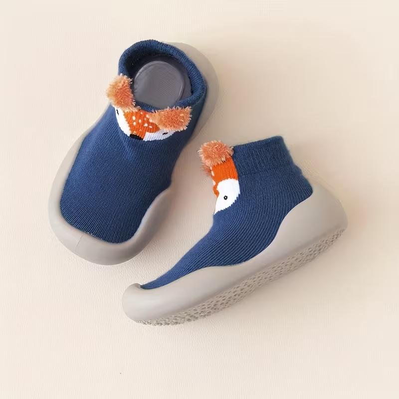 Cartoon Animal Design Non Slip Soft Baby Shoes