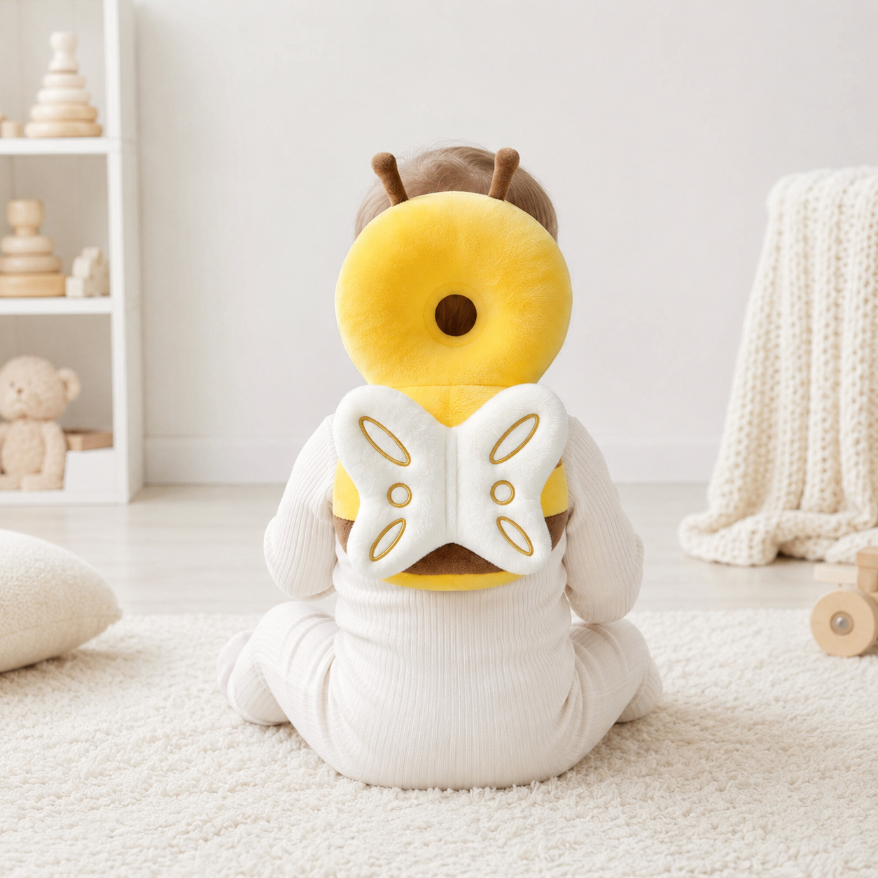 Baby Head Safety Pillow For Toddlers Learning To Crawl And Walk Safely