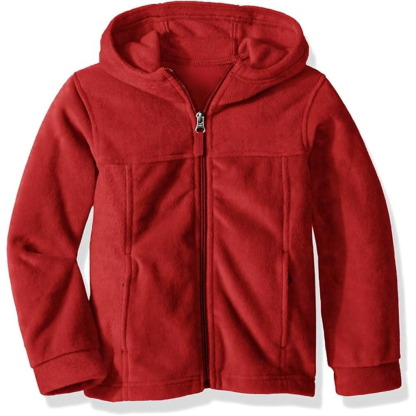 Boys Warm Fleece Hooded Jacket