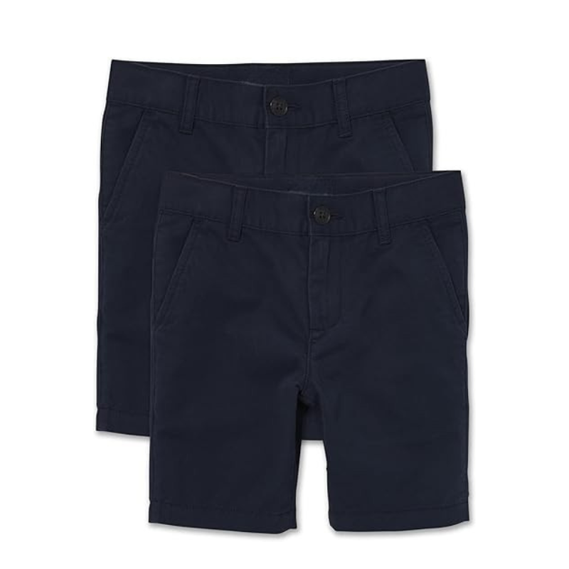 Pack Of 2 Boys Stretch Chino Shorts