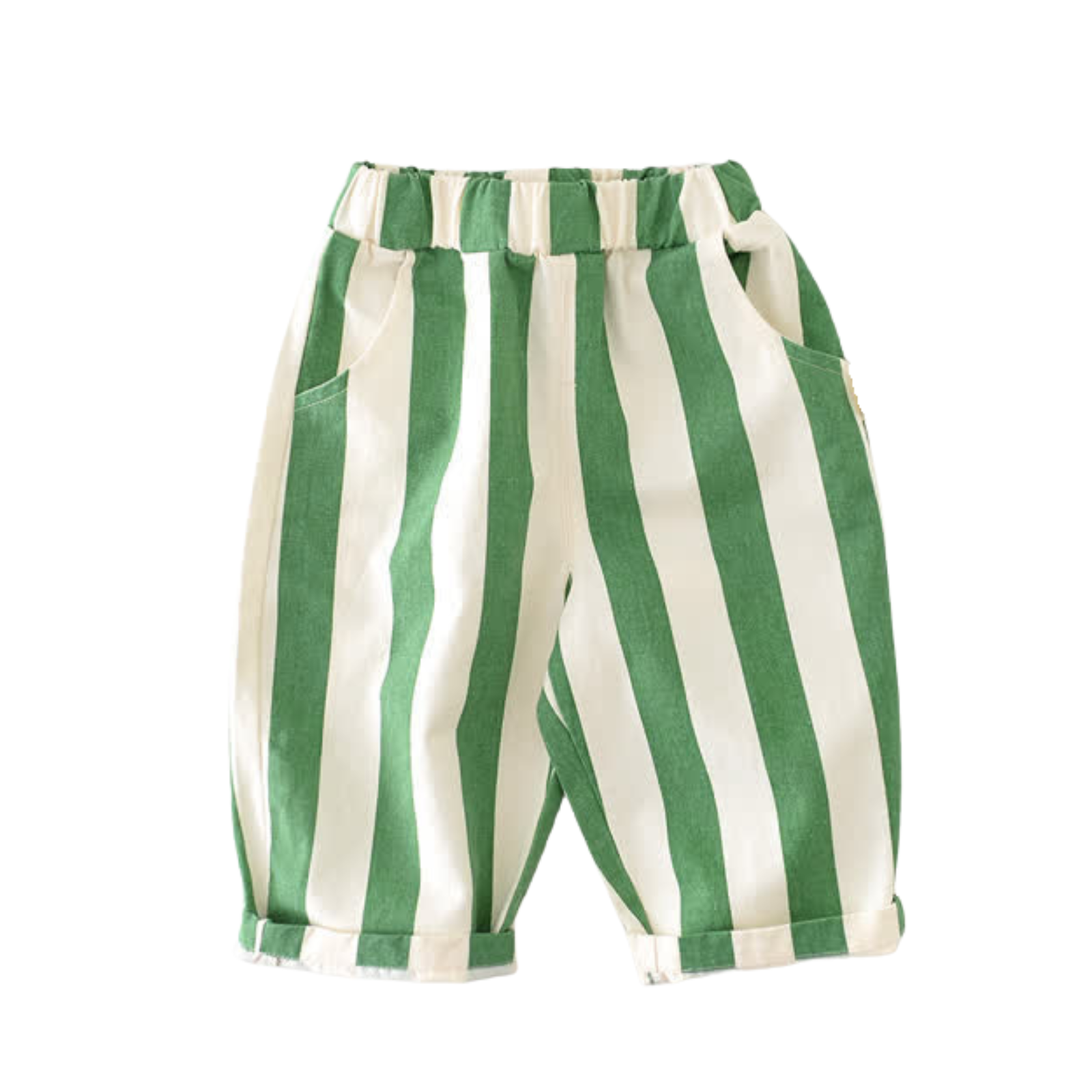 Baby Design Vertical Striped Casual Pants