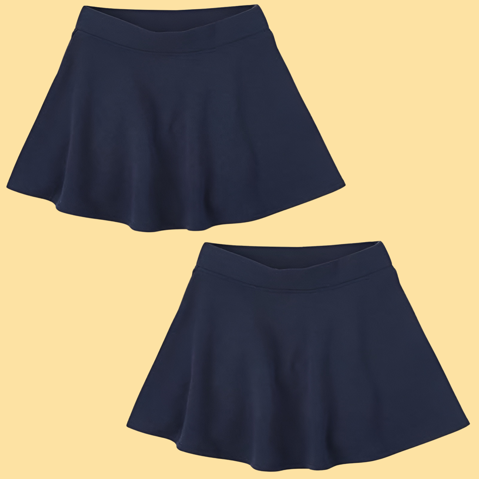 Active French Terry Skirt 2 Pack