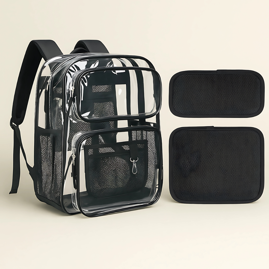Clear Bookbag Backpack For School