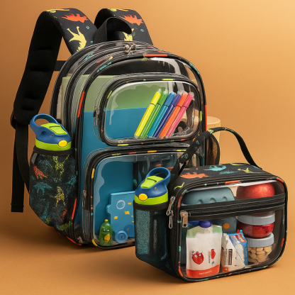 Kids Backpack and Lunch Bag Set