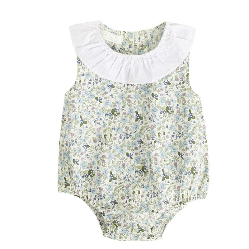 Casual Sleeveless Princess Bodysuit-Cozy Stroller