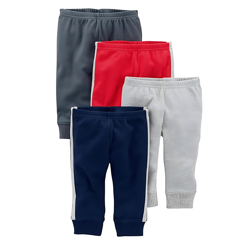 Unisex Babies Pant Pack Of 4