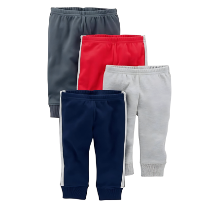 Unisex Babies Pant Pack Of 4