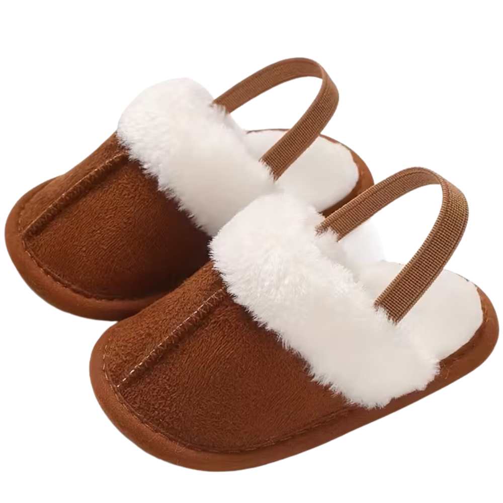Cozy Plush Soft Non Slip Indoor Shoes For Infant Girls
