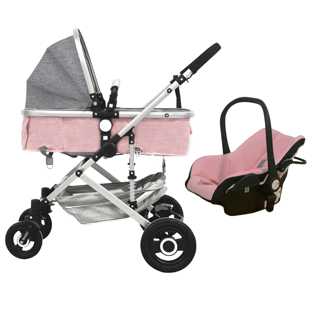 3-in-1 Stroller, Car Seat and Basinet-Cozy Stroller