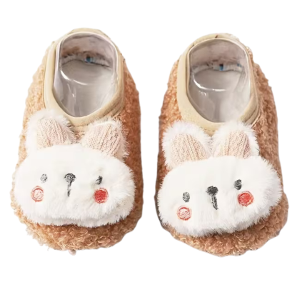 Non Slip Rabbit Design Winter Shoes For Kids