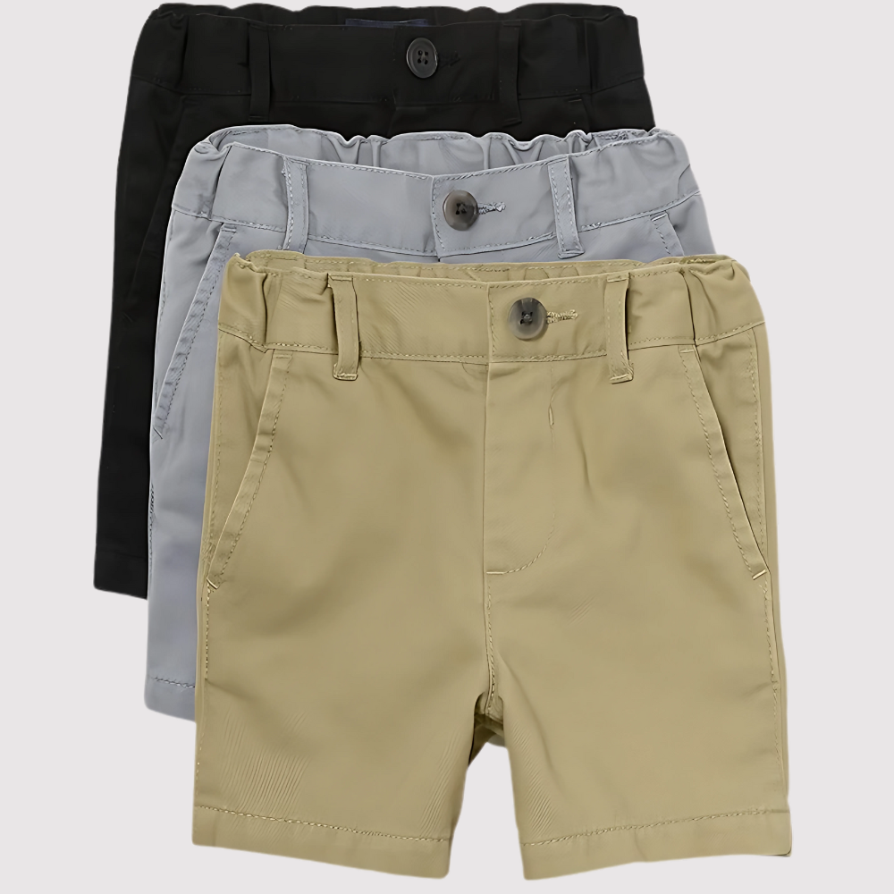 Stretch Chino Shorts For Baby Boy And Toddler