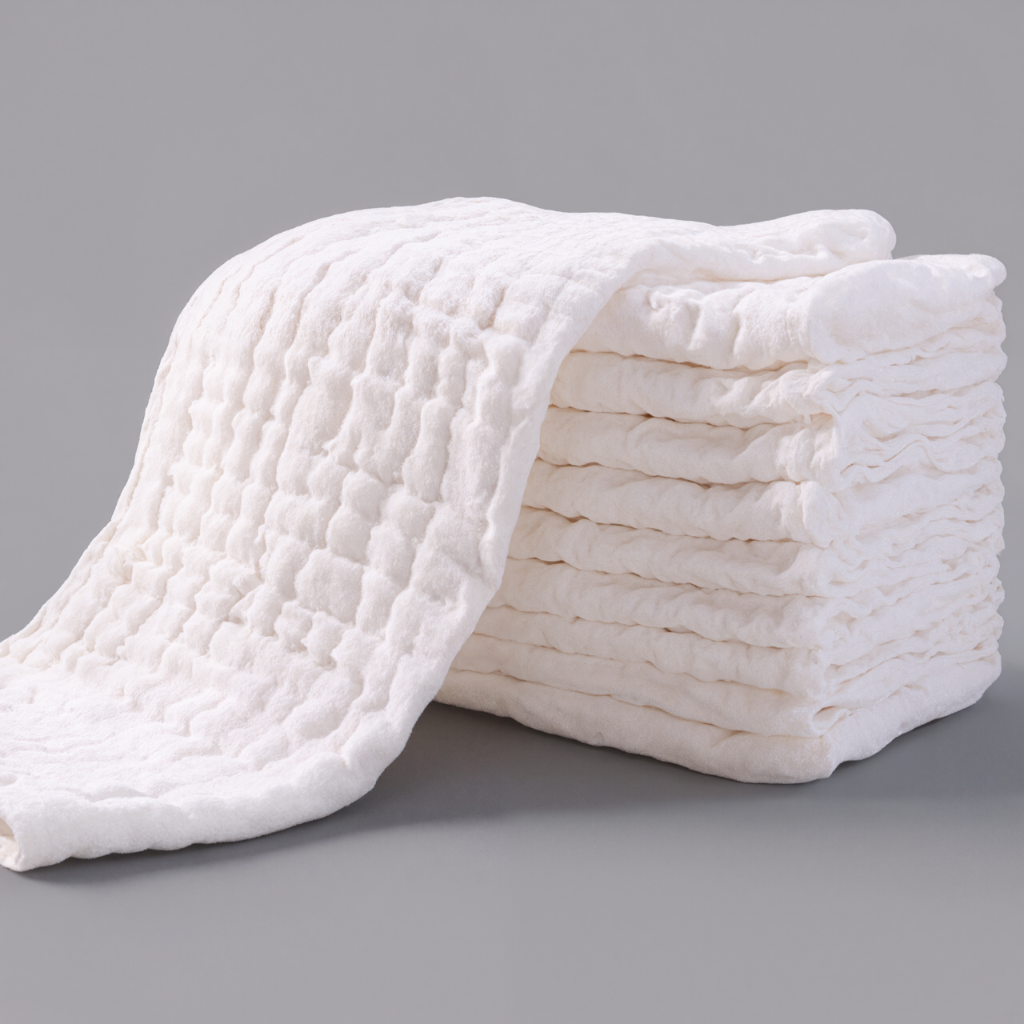 Muslin Burp Cloths for Baby 10 Pack