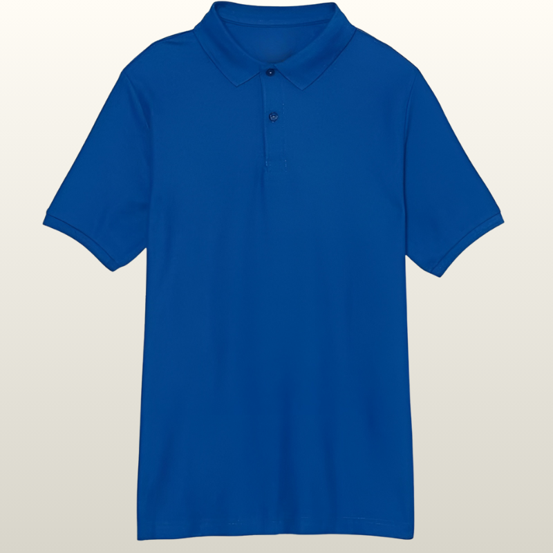 Boys School Uniform Short Sleeve Polo Shirt