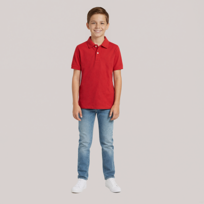 Baby And Toddler Boys Short Sleeve Polo Shirt