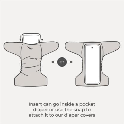 Bamboo Hemp Cloth Diaper-Cozy Stroller